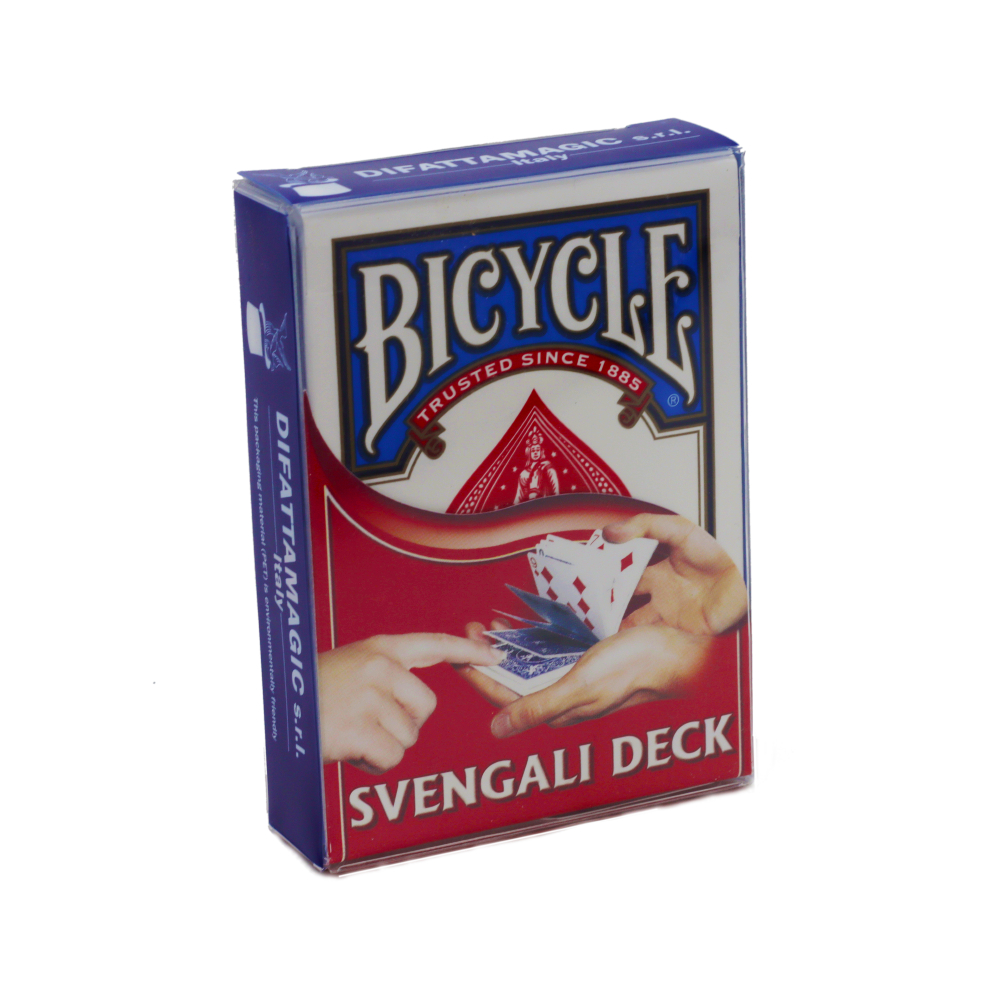 Svengali Deck Bicycle Version - Easy Magic Gaff Deck - Cascade Juggling